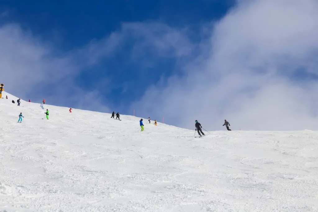 Skigebiet Jakobshorn, Davos (Schweiz)